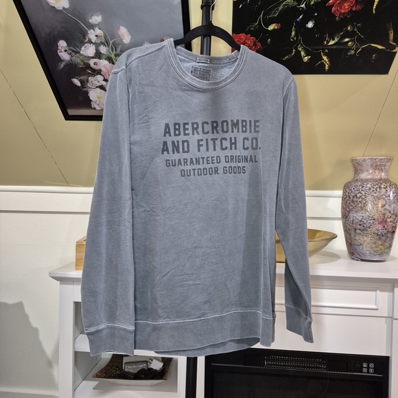 Abercrombie & Fitch Other - Abercrombie & Fitch Gray Logo Sweatshirt 1262/325